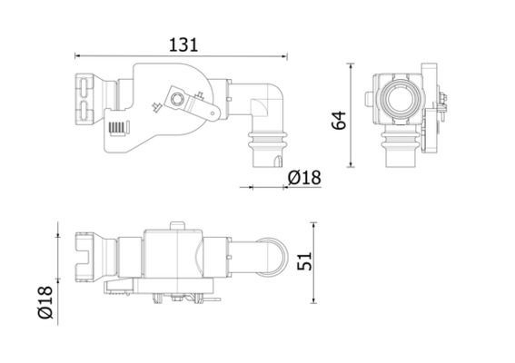 Кран системи опалення DAF 45 вантажівка c бортовою платформою / шасі (2001 - 2026) ціна, від 37.05 USD