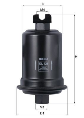 Масляний фільтр HC45 Mahle Original