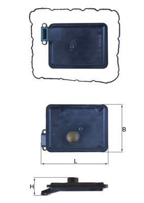 Фільтр коробки автомат Mahle Original HX254D ціна, від 51.10 USD