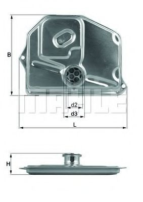 HX47 Mahle Original Масло в коробку автомат