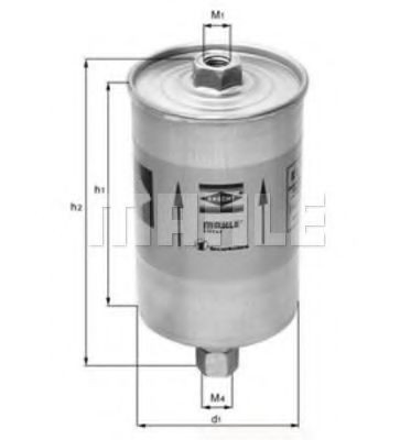 Купити Паливний фільтр Audi 80 B3 89, 89Q, 8A