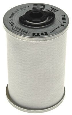 Фільтр тонкого очищення палива Mahle Original KX43 ціна, від 2.86 USD