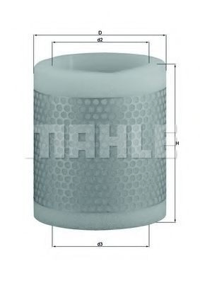 Повітряний фільтр LX124 Mahle Original