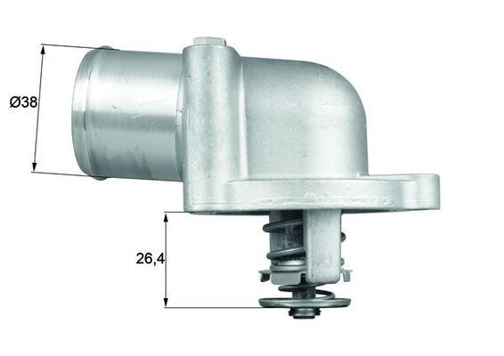 Повітряний фільтр LX2008 Mahle Original
