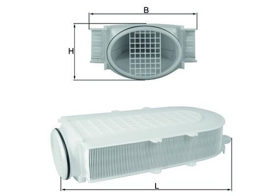 Елемент повітряного фільтра Mahle Original LX29911 ціна, від 18.99 USD