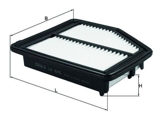 LX4241 Mahle Original Повітряний фільтр двигуна