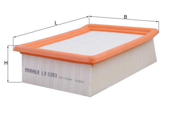 LX5353 Mahle Original Повітряний фільтр двигуна