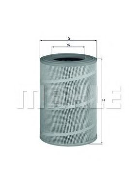 Купити A0005280006 Mercedes Автомобільний фільтр повітря