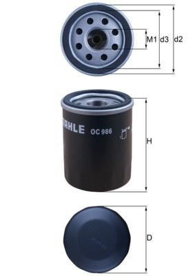 Елемент повітряного фільтра Mahle Original LX76 ціна, від 15.49 USD