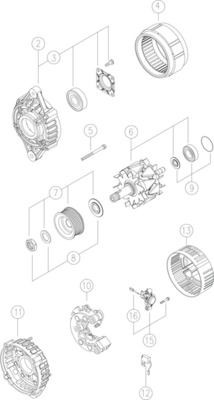 Купити MG286 Mahle Original Генератор
