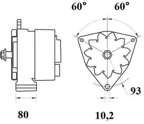 Купити MG460 Mahle Original Генератор