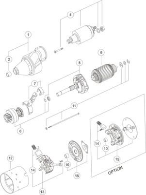 Стартер Mahle Original MS361 ціна, від 83.80 USD