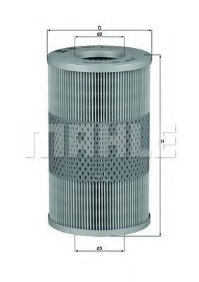 Масляний фільтр OX44D Mahle Original