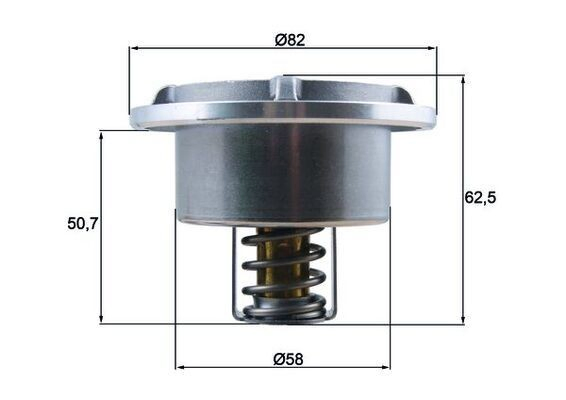 Автомобільний термостат Mahle Original THD675 ціна, від 153.17 USD