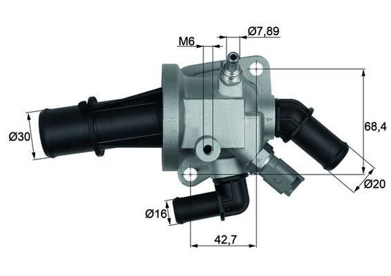 Автомобільний термостат Mahle Original TI16488 ціна, від 33.72 USD