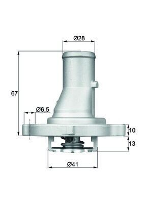 Купити TI6887D Mahle Original Термостат в корпусі