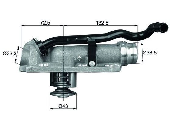 Автомобільний термостат Mahle Original TM9105 ціна, від 804.54 USD