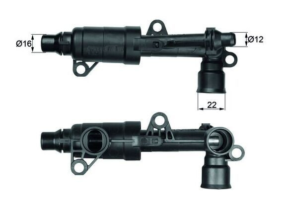 Термостат системи охолодження масла АКПП Mahle Original TO1186 ціна, від 149.74 USD