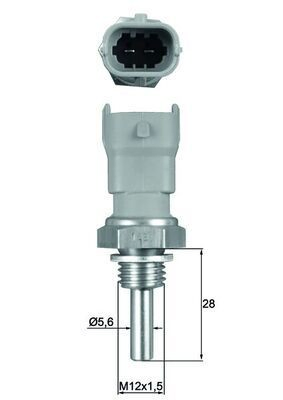 Термодатчик охолоджуючої рідини Mahle Original TSE10 ціна, від 5.52 USD