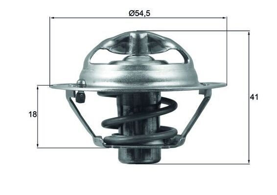 Купити TX16282D Mahle Original Термостат в корпусі