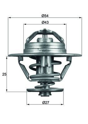 Автомобільний термостат Mahle Original TX9383D ціна, від 16.30 USD