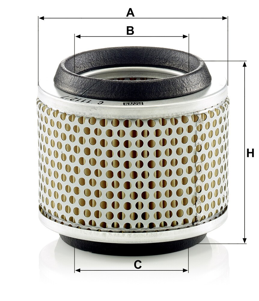 Елемент повітряного фільтра Mann-Filter C11127 ціна, від 18.37 USD