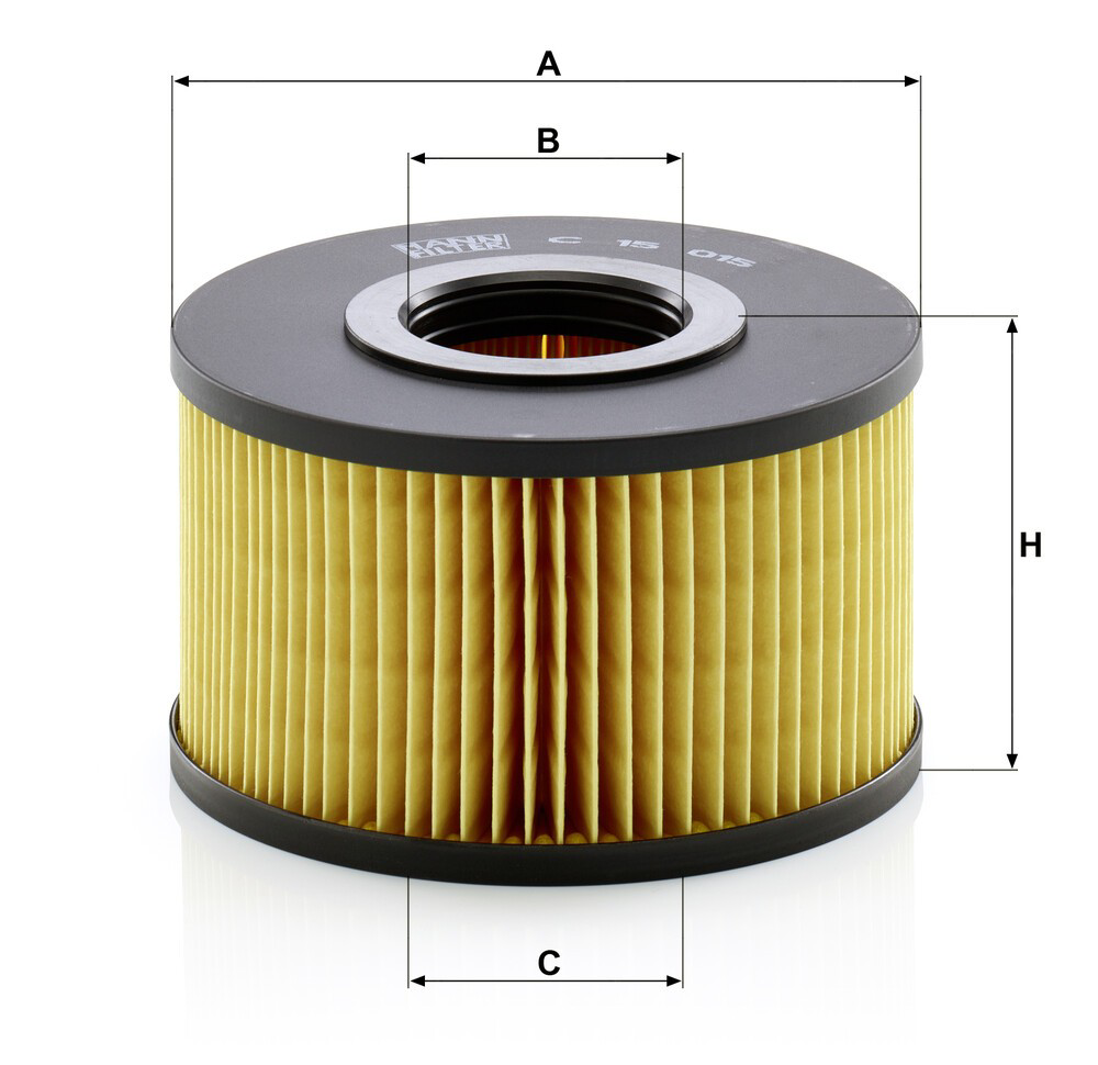 C15015 Mann-Filter Повітряний фільтр двигуна