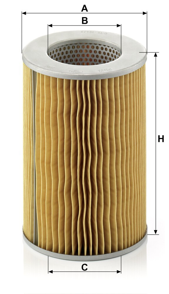 C151242 Mann-Filter Повітряний фільтр двигуна