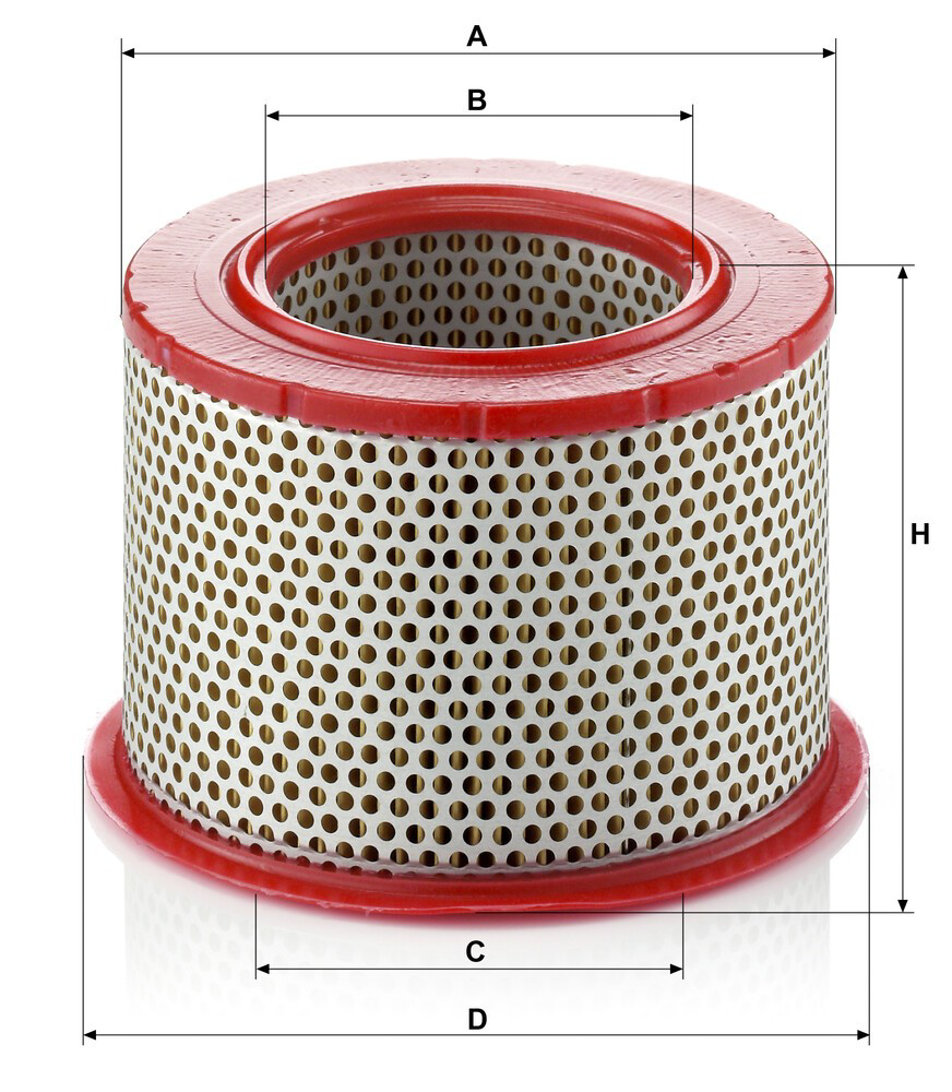 C15551 Mann-Filter Повітряний фільтр двигуна