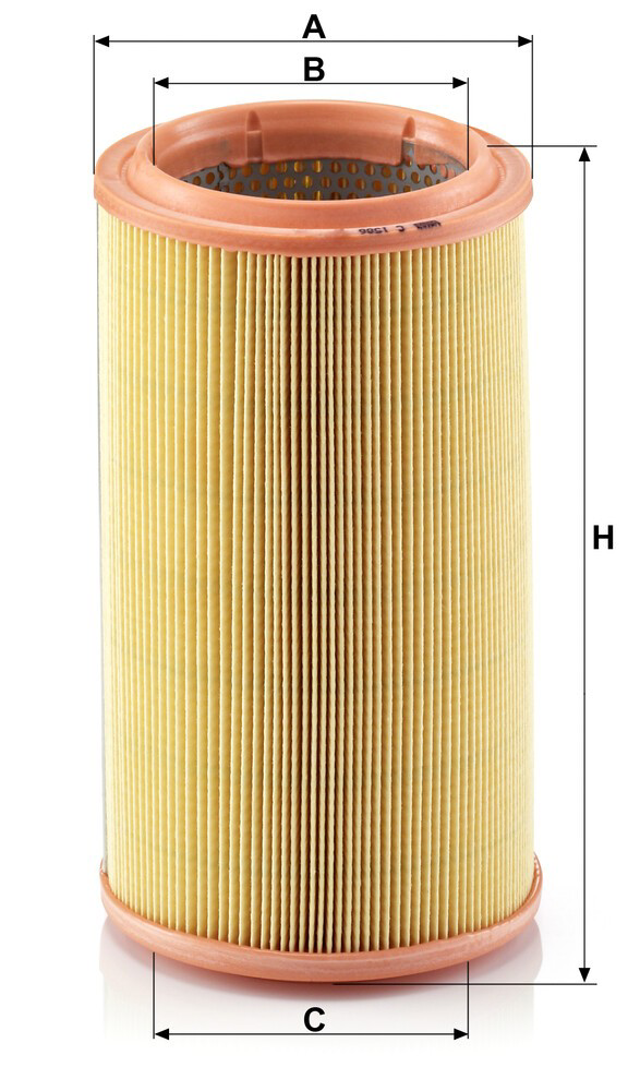 Елемент повітряного фільтра Mann-Filter C1586 ціна, від 8.24 USD