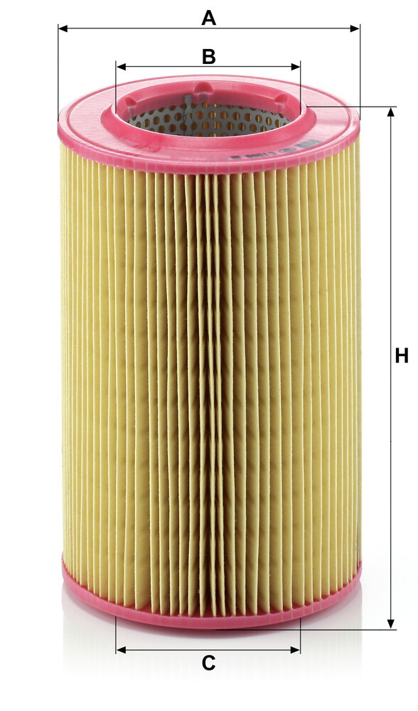 Елемент повітряного фільтра Mann-Filter C1596 ціна, від 24.75 USD
