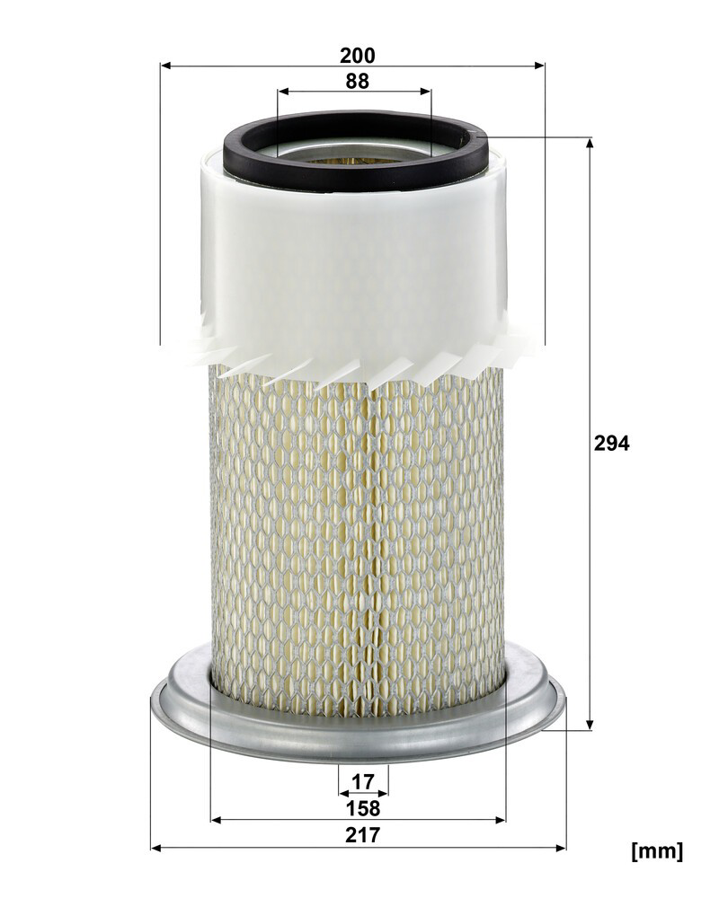 Елемент повітряного фільтра Mann-Filter C22032 ціна, від 34.26 USD