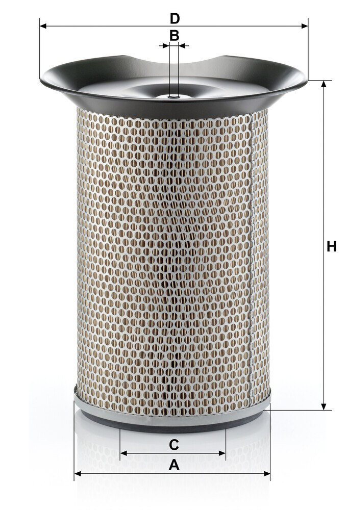 C23502 Mann-Filter Повітряний фільтр двигуна