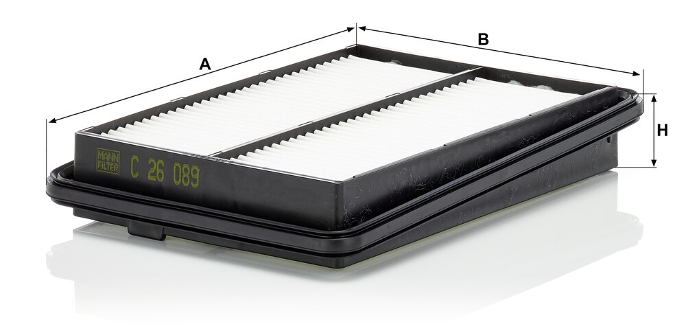 Елемент повітряного фільтра Mann-Filter C26089 ціна, від 9.32 USD