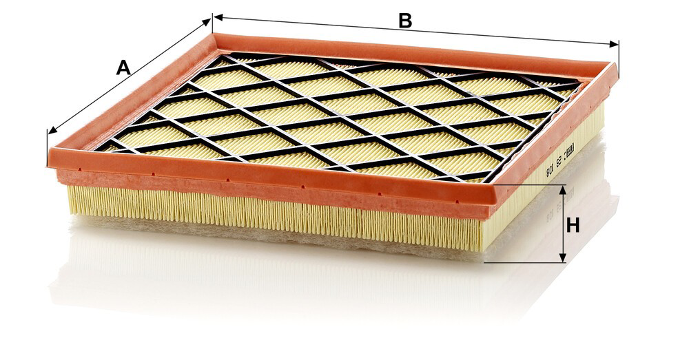 Елемент повітряного фільтра Mann-Filter C26108 ціна, від 12.07 USD
