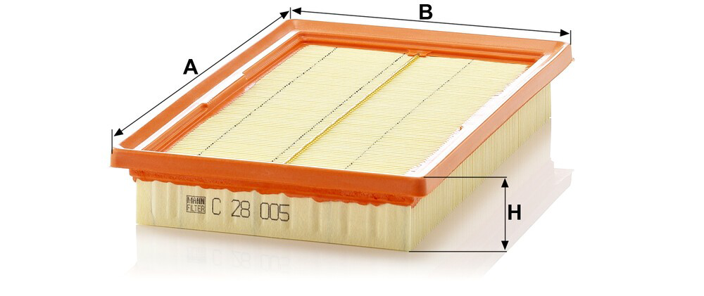 Елемент повітряного фільтра Mann-Filter C28005 ціна, від 7.05 USD