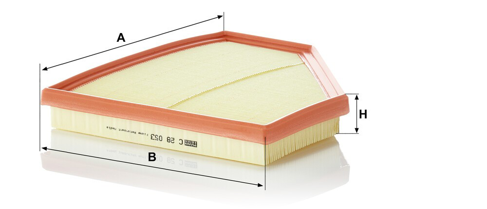 Елемент повітряного фільтра Mann-Filter C28053 ціна, від 22.91 USD