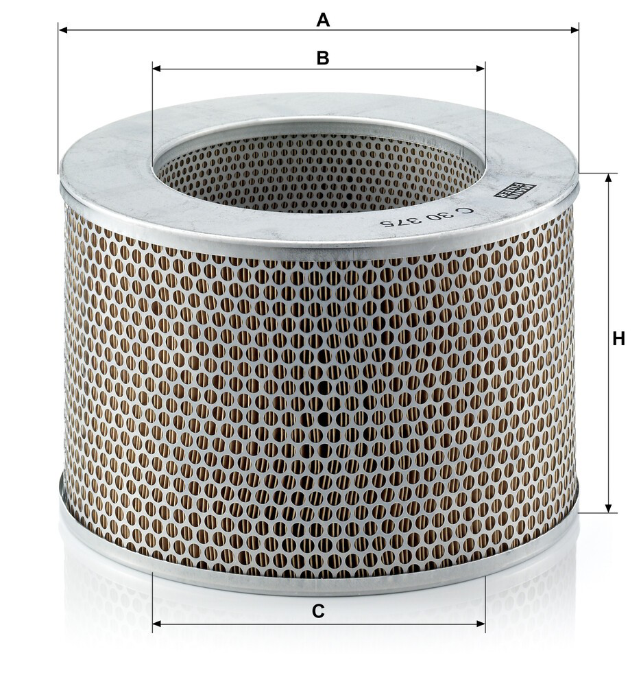 C30375 Mann-Filter Повітряний фільтр двигуна
