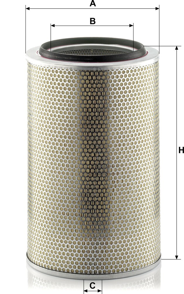 C308503 Mann-Filter Повітряний фільтр двигуна