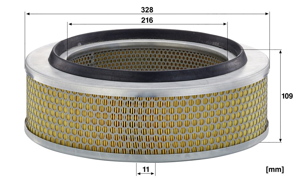 C33009 Mann-Filter Повітряний фільтр двигуна