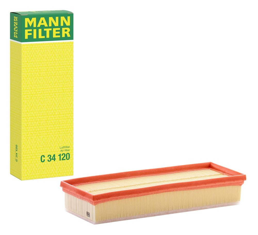 C34120 Mann-Filter Повітряний фільтр двигуна