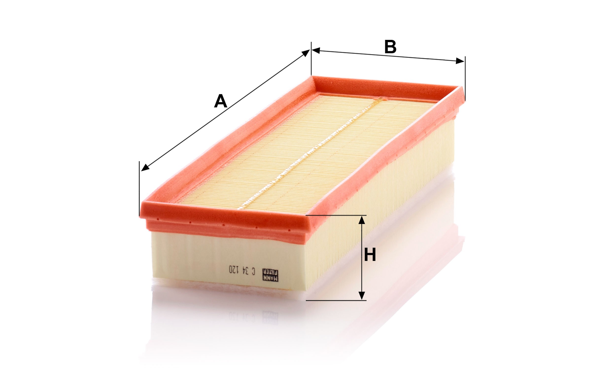 Елемент повітряного фільтра Mann-Filter C34120 ціна, від 23.67 USD