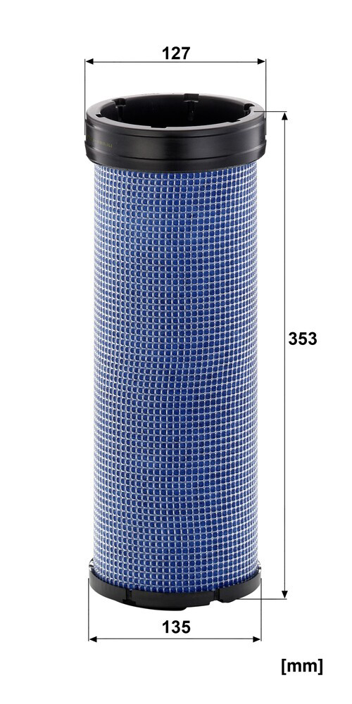 Елемент повітряного фільтра Mann-Filter CF1414 ціна, від 30.16 USD