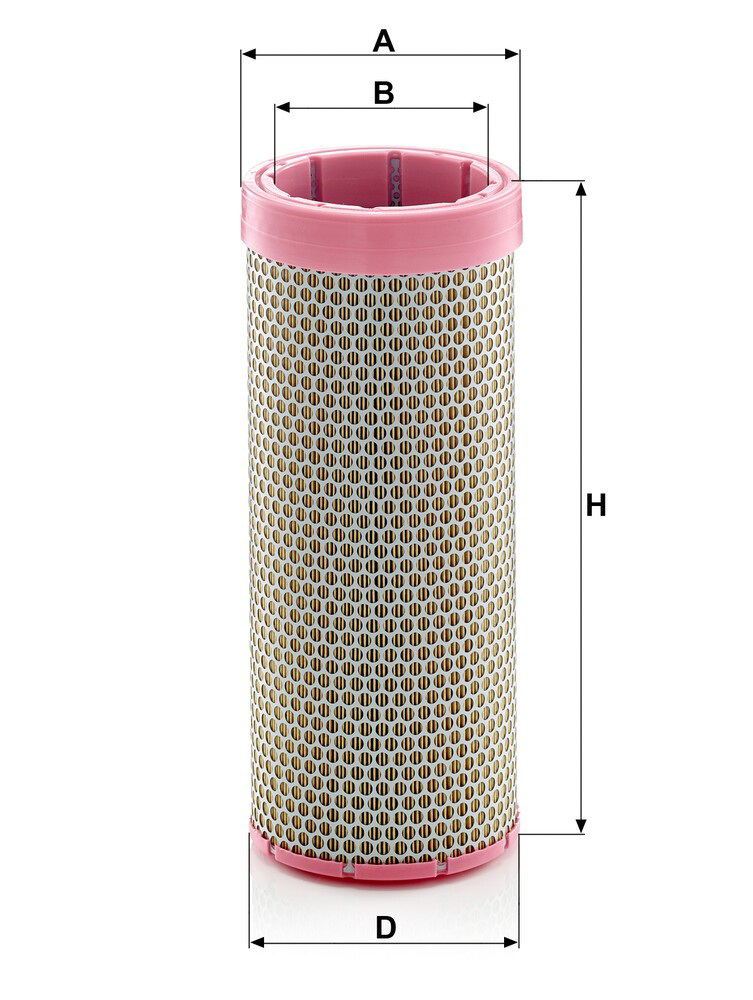 CF17007 Mann-Filter Повітряний фільтр двигуна