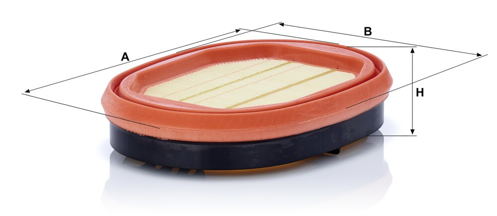 CF2550 Mann-Filter Повітряний фільтр двигуна