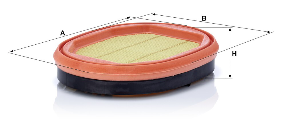 CF2864 Mann-Filter Фільтр повітряний насосу подачі вторинного повітря