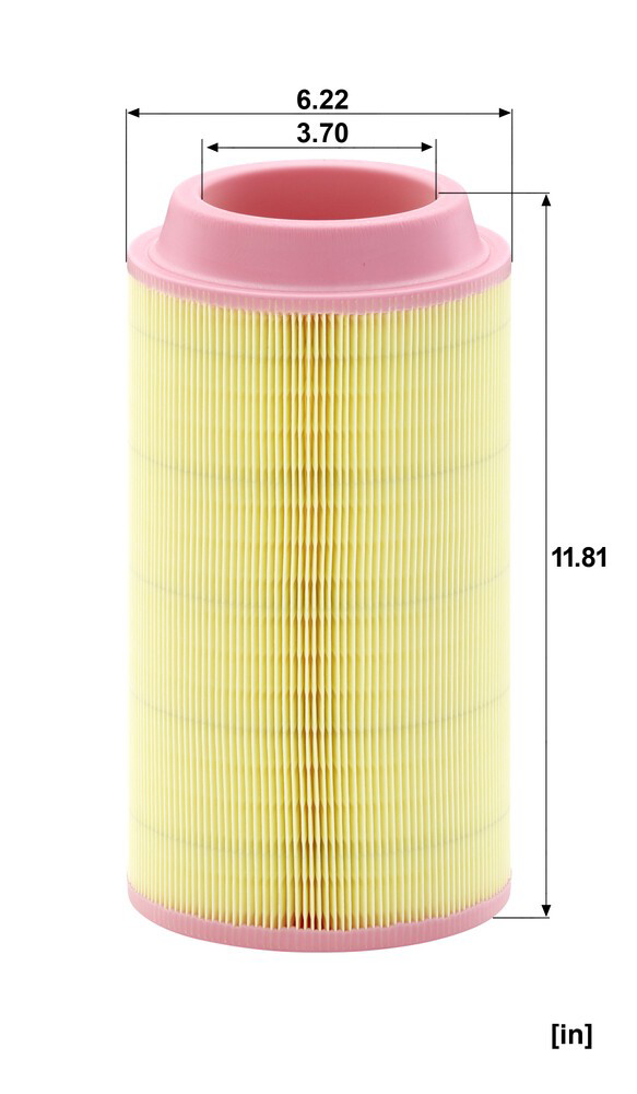 CU16400 Mann-Filter Внутрішньосалонний фільтр