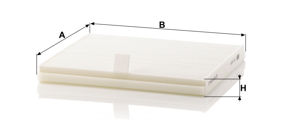 Фільтр повітряний обігрівача Mann-Filter CU2137 ціна, від 6.57 USD