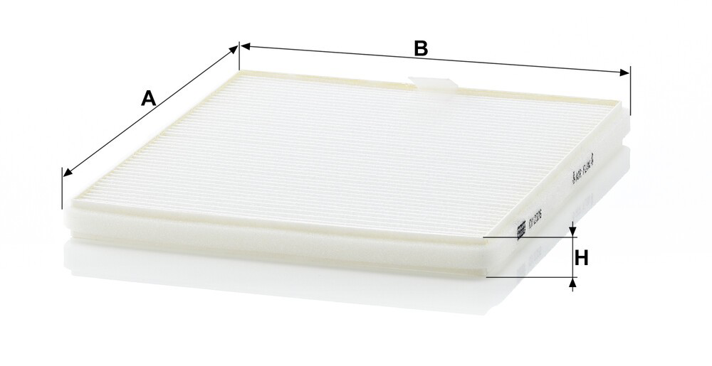 Фільтр повітряний обігрівача Mann-Filter CU2326 ціна, від 3.33 USD