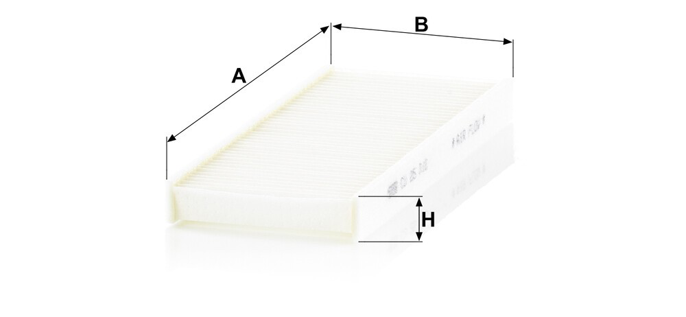 Фільтр повітряний обігрівача Mann-Filter CU250102 ціна, від 6.79 USD